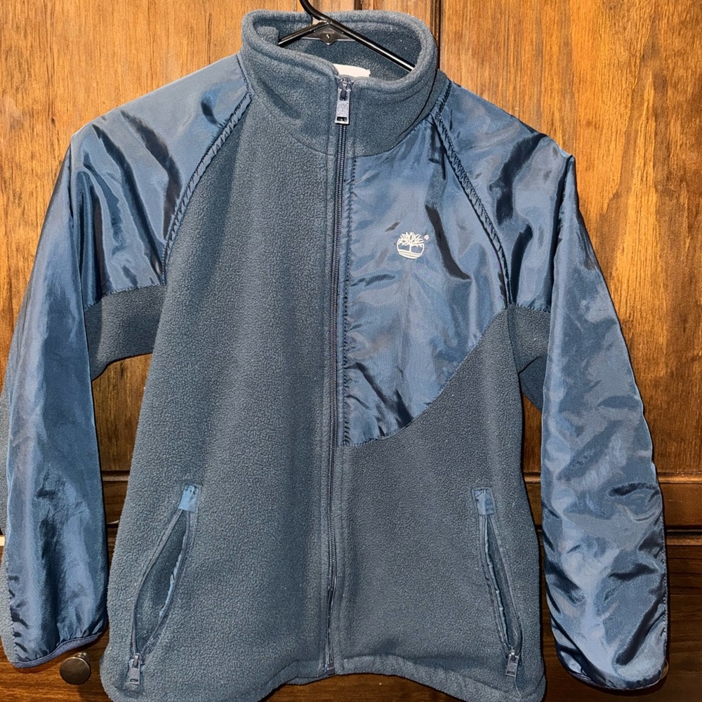 Timberland Kids Dark Blue Fleece Zip-up
